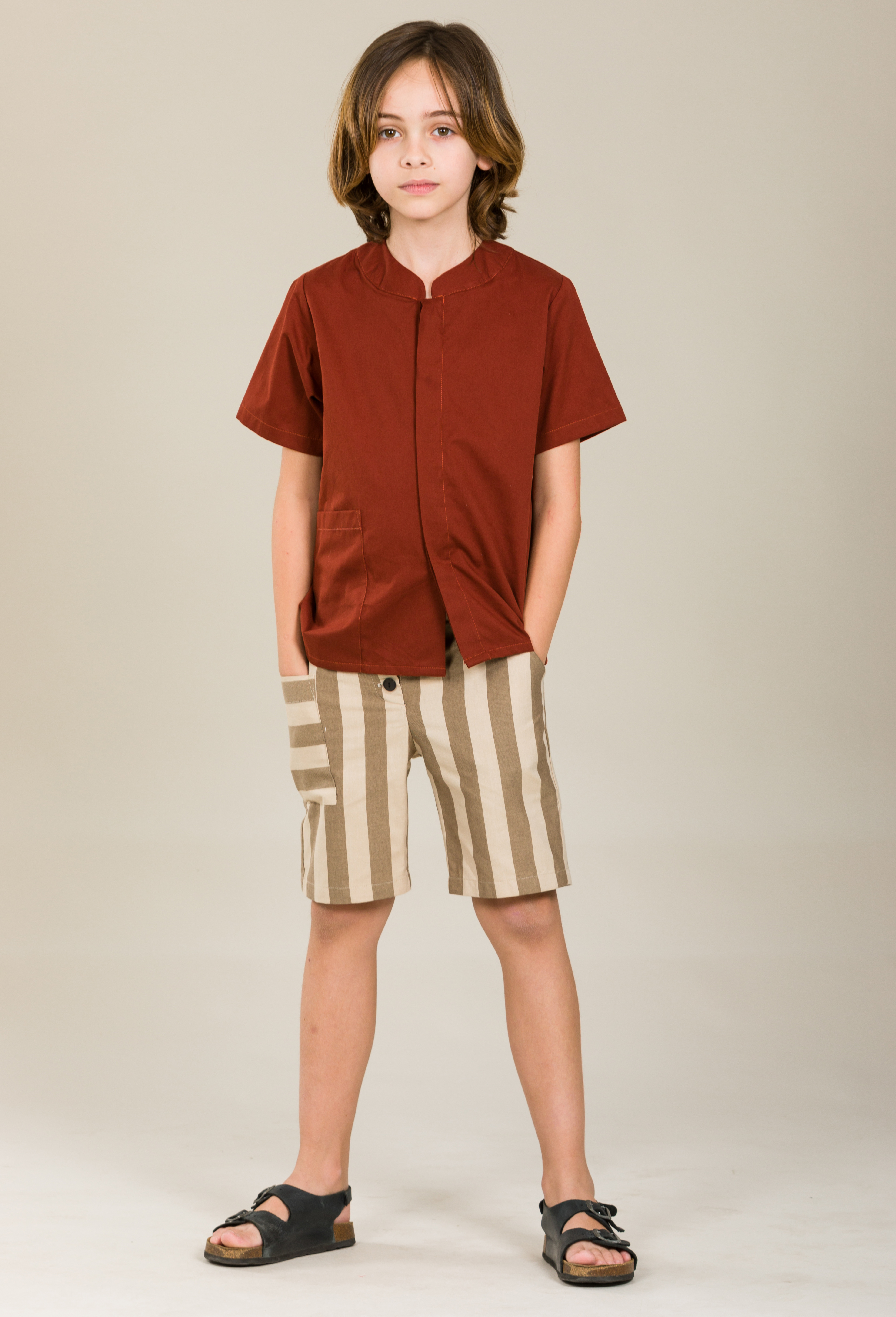                                                                                                                                              Roche Shirt-Maroon